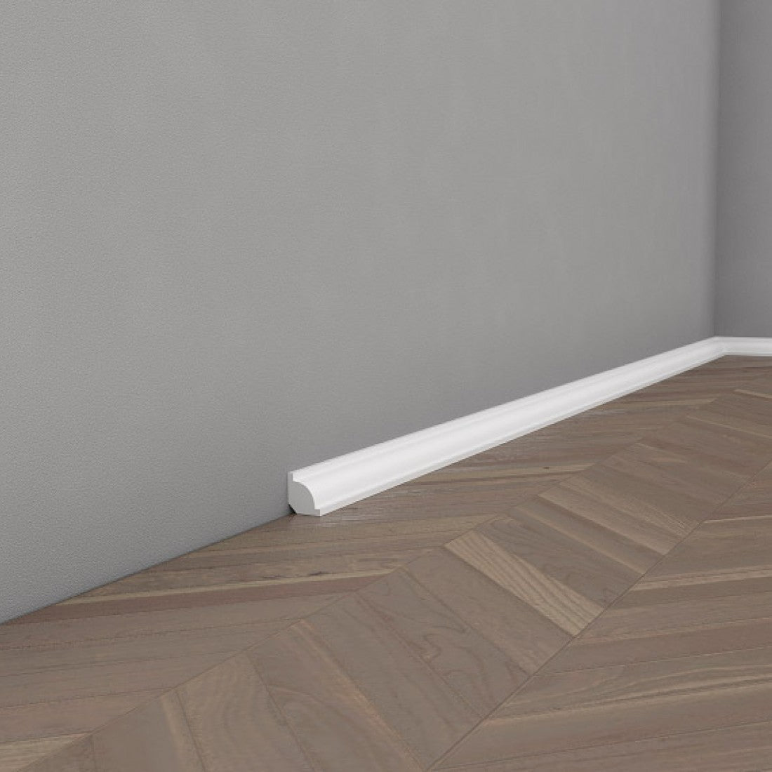 Plintă decorativă din polimer dur – MD001